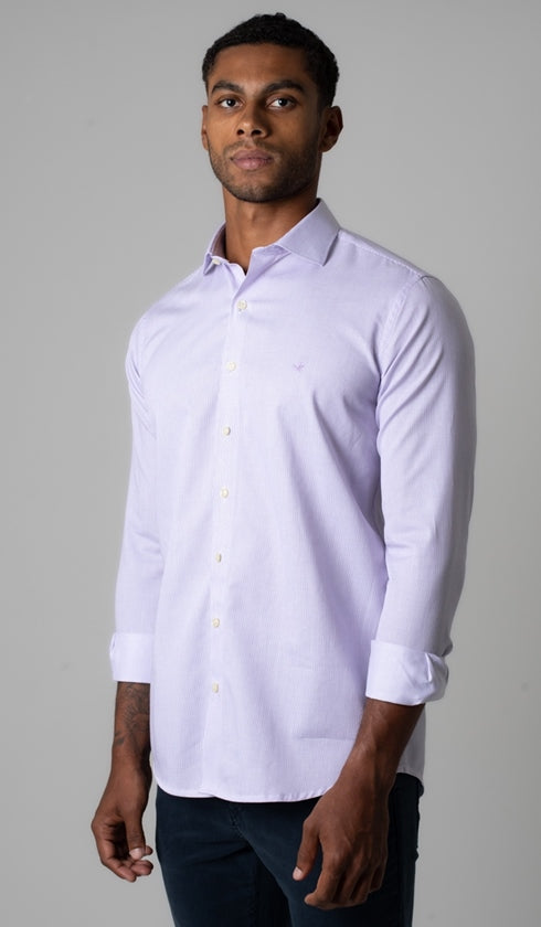 Camisa Manga Longa Slim Listrada