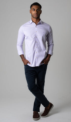 Camisa Manga Longa Slim Listrada