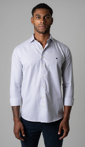 Camisa Manga Longa Slim Listrada