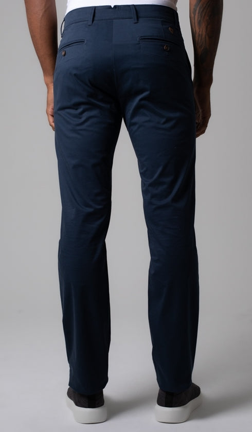Calça Sarja Bolso Faca Slim
