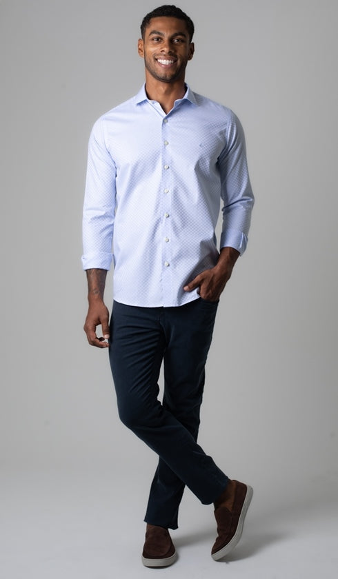 Camisa Manga Longa Slim Lisa
