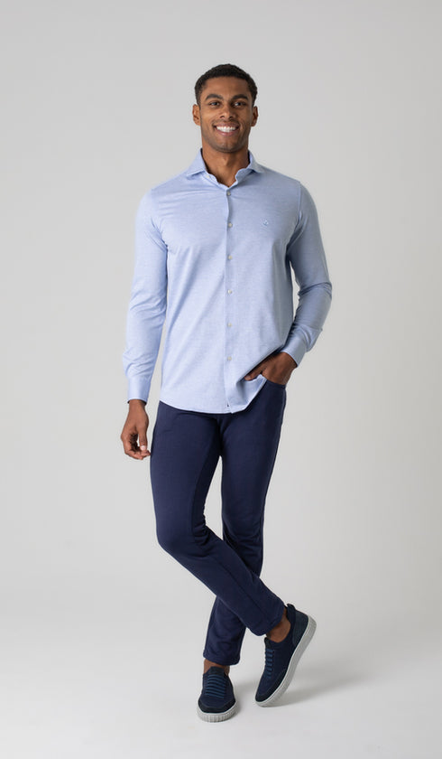Camisa Manga Longa Malha Fantasia