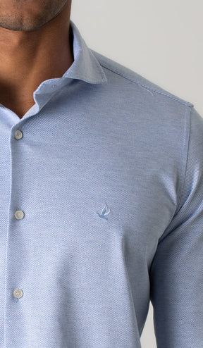 Camisa Manga Longa Malha Fantasia