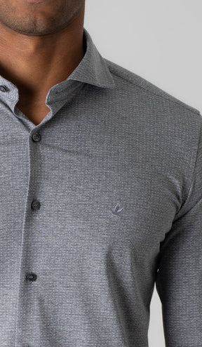 Camisa Manga Longa Malha Fantasia
