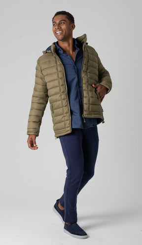 Jaqueta Nylon Com Capuz