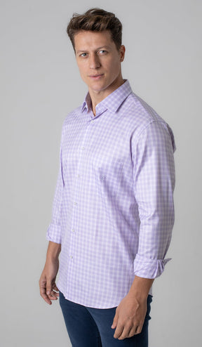 Camisa Manga Longa Xadrez