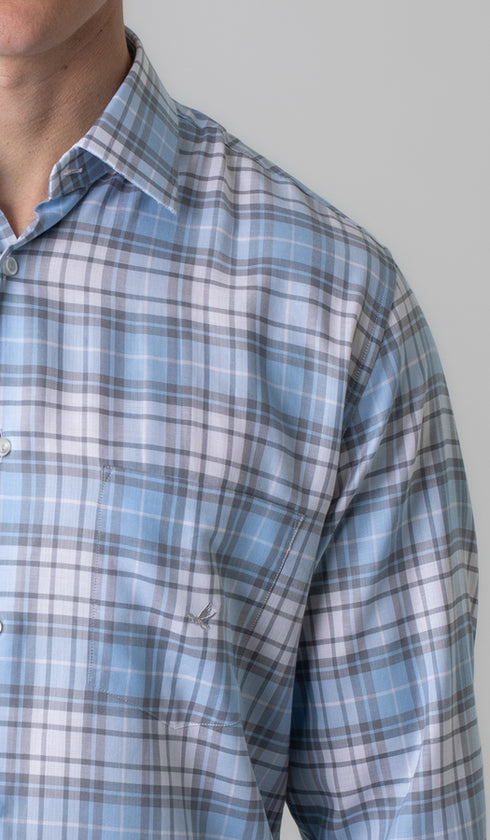 Camisa Manga Longa Xadrez