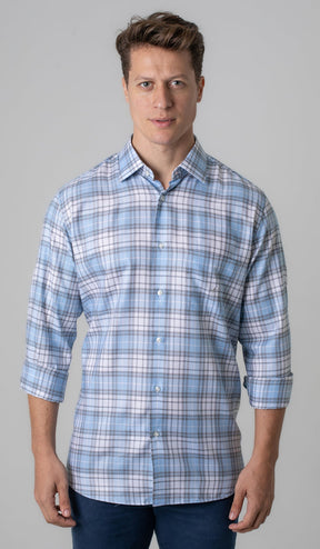 Camisa Manga Longa Xadrez