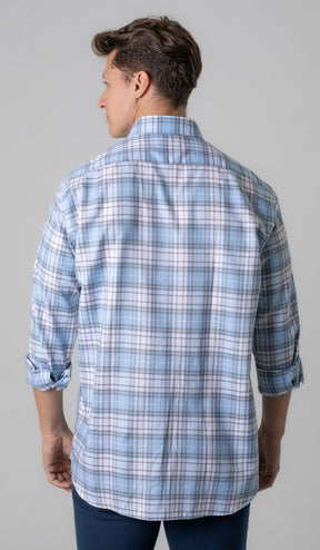 Camisa Manga Longa Xadrez