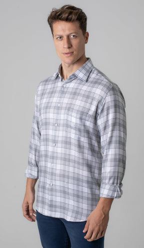 Camisa Manga Longa Xadrez