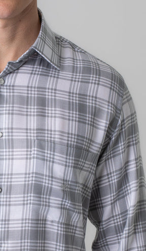 Camisa Manga Longa Xadrez
