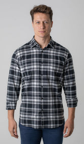 Camisa Manga Longa Xadrez