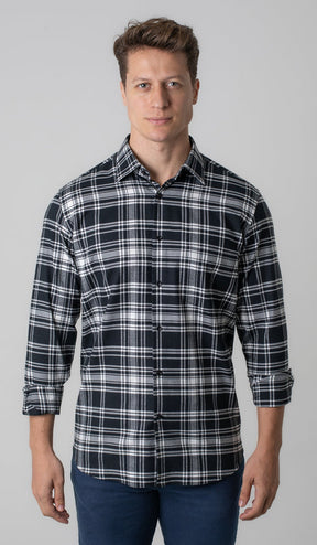 Camisa Manga Longa Xadrez