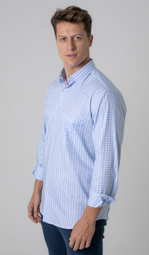 Camisa Manga Longa Xadrez