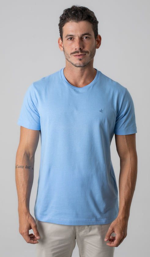 Camiseta Manga Curta Gola Careca Lisa Express