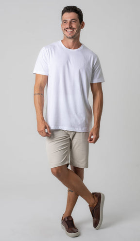 Camiseta Manga Curta Gola Careca Lisa Express