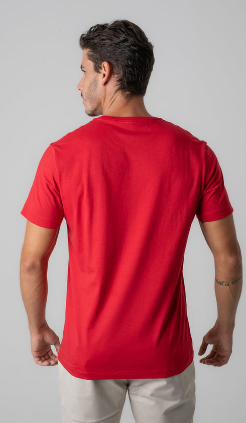 Camiseta Manga Curta Gola Careca Lisa Express