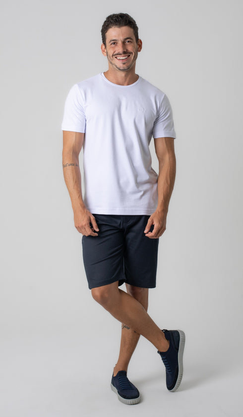 Bermuda Sarja Bolso Faca Com Bolso Relogio
