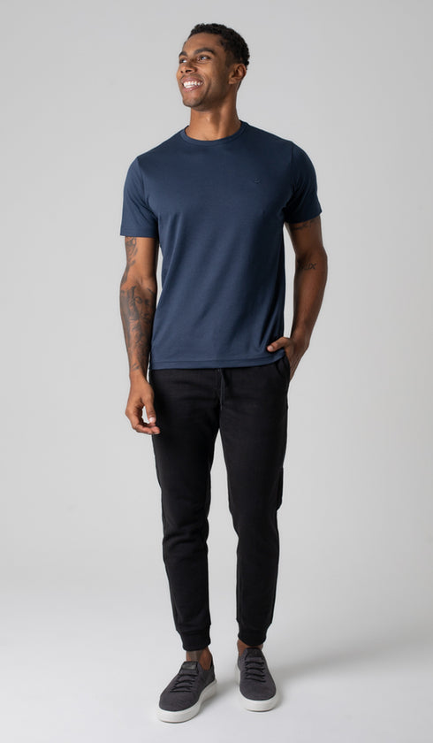 Calça Moletom Com Felpa