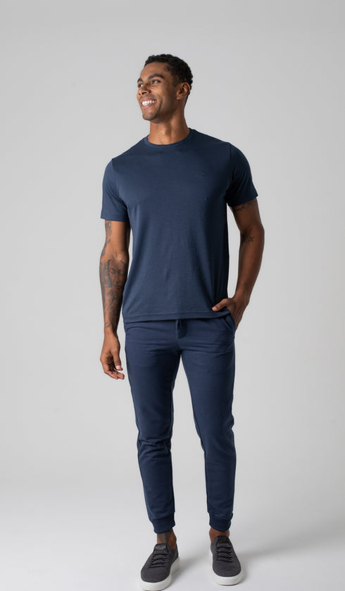 Calça Moletom Com Felpa