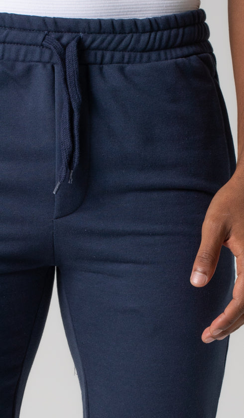 Calça Moletom Com Felpa