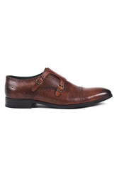 Sapato Social 2 Fivelas Gold